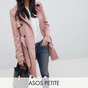 ASOS DESIGN Petite classic trench coat